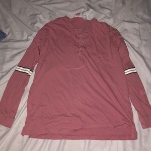 long sleeve PINK shirt